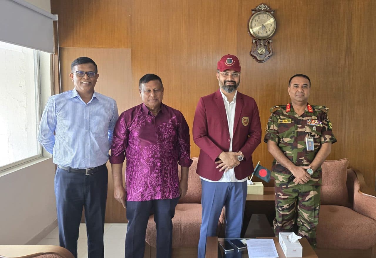 Meeting with Hon'ble State Minister for Youth and Sports Mr Md Aminul Haque